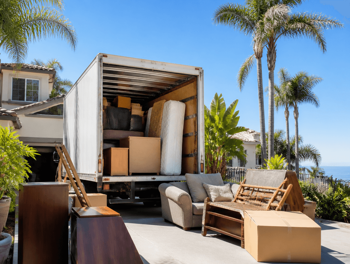 Loaded up & headed out